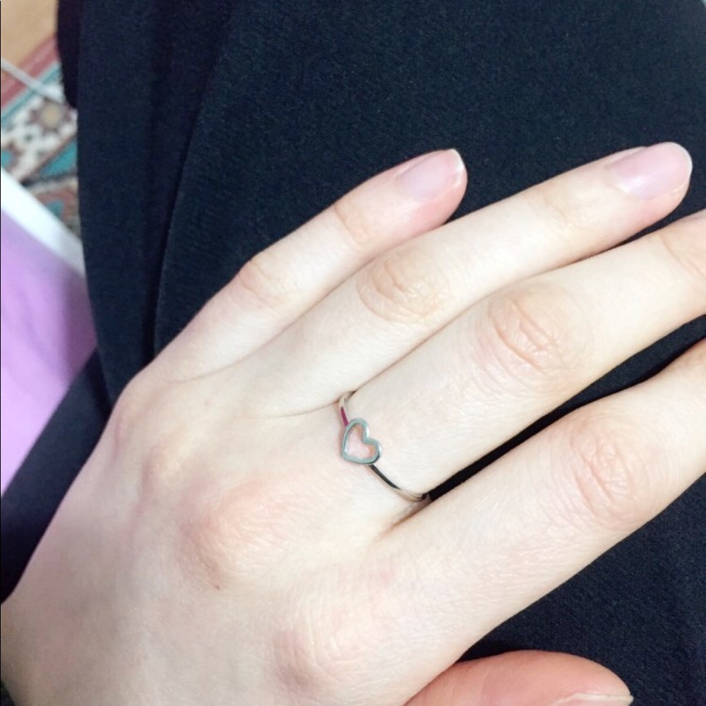 Silver Heart Ring